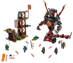 Đồ chơi xếp hình Ninja Quái vật rắn khổng lồ đại chiến_60583