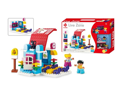 Đồ chơi xếp hình Lớp học của bé 77pcs_55013