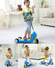 Xe trượt Scooter và xe đạp thăng bằng 2in1 Nukied_XR1405