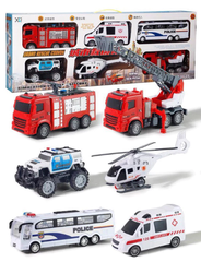 Mô hình 6 xe cứu hộ_XLQ-6S