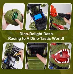 Đồ chơi xe khủng long gel địa hình có máy bơm nước_11818