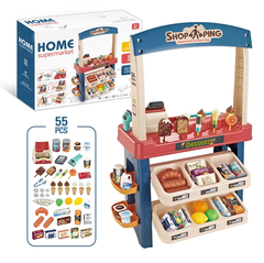 Đồ chơi quầy siêu thị bán kem và bánh ngọt_668-75