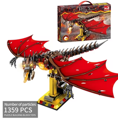 Đồ chơi xếp hình rồng lửa Smaug_13003