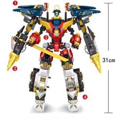 Đồ chơi xếp hình Ninja Combined Ultra Mech_61103