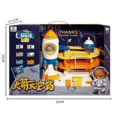 Đồ chơi gara ô tô phi hành gia gấu Teddy_3388-58