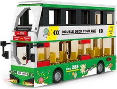 Đồ chơi xếp hình ô tô Doppeldecker Tour Bus_5971
