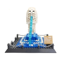 Đồ chơi xếp hình Tượng Merlion Singapore_4218