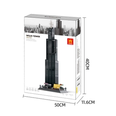 Đồ chơi xếp hình Tòa nhà Willis Chicago Hoa Kỳ_5228
