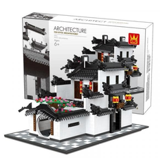 Đồ chơi xếp hình Bộ nhà kiểu Hui_5310