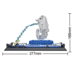 Đồ chơi xếp hình Tượng Merlion Singapore_4218