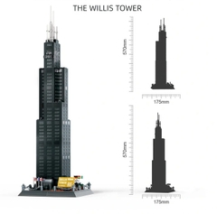 Đồ chơi xếp hình Tòa nhà Willis Chicago Hoa Kỳ_5228