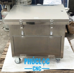 BỒN INOX HAI CỬA