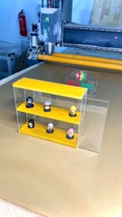 Hộp đựng đồ trong suốt gắn tường, để bàn, Hộp đựng đồ trong suốt Popmart, Giá trưng bày popmart, Molly