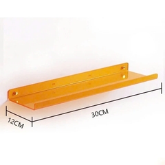 Kệ Mica treo tường phòng ngủ, nhà tắm, Giá treo tường để đồ cho nhà vệ sinh