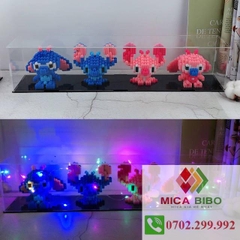 Hộp mica trưng bày sản phẩm, dài 40cm, rộng 20cm 30cm, dày 2mm 3mm