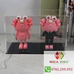 Hộp mica lắp ráp dài 75cm, rộng 25cm, cao 30cm, thiết kế theo yêu cầu