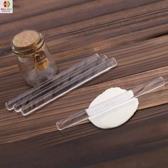 Que mica / trụ mica trong suốt dày 8mm x Dài 20cm dùng cho các bạn chế đồ, trang trí LED, DIY