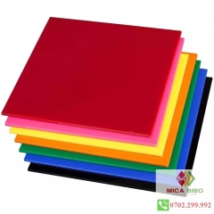 Tấm Mica kích thước A5 15x20cm - dày 2mm - nhiều màu sắc