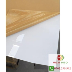 Tâm mica màu trắng sữa, dày 2mm, nhiều kích thước