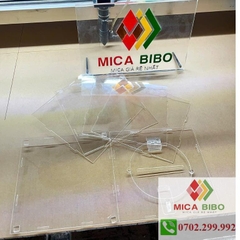 Thùng phiếu mica lắp ráp - Tiện lợi di chuyển, dễ dàng lắp đặt, phù hợp mọi không gian.