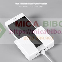 Hộp mica treo tường chuyên dùng đựng điện thoại đang sạc pin- Có nhiều màu