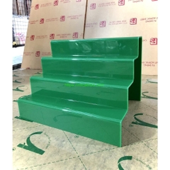 Kệ Mica trưng bày sản phẩm, Dày 3mm, trưng bày mô hình, quà tặng nhiều tầng WCF, figure dạng bậc thang, nhiều màu sắc
