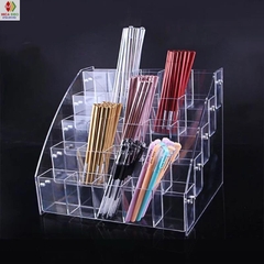 Kệ mica trưng bày bút viết, văn phòng phẩm, nhiều kích thước, thiết kế theo yêu cầu