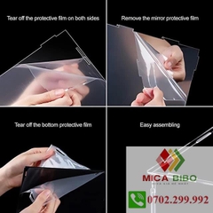 Hộp Mica trong suốt chống bụi. Hộp trưng bày sản phẩm