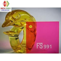 Tấm chắn mica xuyên sáng, Vách ngăn mica, vách ngăn bàn, vách ngăn bàn văn phòng mica, kèm 2 kẹp, hàng cao cấp