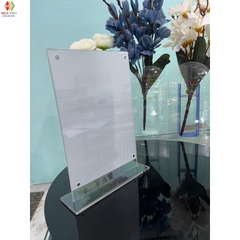Menu mica A4 A5 A6 A7 B4 B5 B6,hít nam châm, thiết kế theo yêu