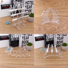 Kệ mica trưng bày bút viết, kệ đựng đồ mỹ phẩm