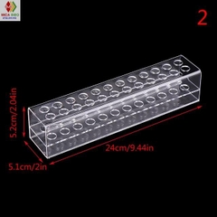 Kệ mica đựng bút viết, trưng bày mỹ phẩm
