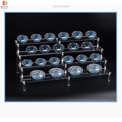 20x10x5cm,1-5 tầng,10 màu sắc, Kệ/giá đỡ Mica trưng bày Nhân Vật, Cupcake, Mỹ Phẩm, Nước Hoa, Trang Sức