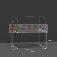 Tủ mica, hộp mica trưng bày sản phẩm, nhiều kích thước
