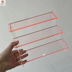 Hàng cao cấp, Kệ Mica trưng bày sản phẩm , lắp ghép, nhiều màu sắc, thiết kế theo yêu cầu