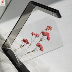 khung ảnh mica trưng bày hoa khô, ảnh, menu, A4 A5 A6