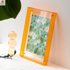 Hàng cao cấp, Khung ảnh mica để bàn A4 A5 A6 B4 B5 B6, nhiều màu sắc