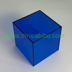 Hộp mica xuyên sáng nhiều màu sắc cho bàn làm việc,trang trí nhà cửa,Quà tặng,đựng đồ trang điểm,trang sức