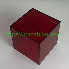 Hộp mica xuyên sáng nhiều màu sắc cho bàn làm việc,trang trí nhà cửa,Quà tặng,đựng đồ trang điểm,trang sức