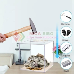 Hộp mica đề dành, dán kín 6 mặt, nhiều kích thước