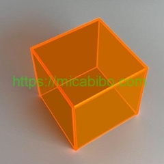 Hộp mica xuyên sáng nhiều màu sắc cho bàn làm việc,trang trí nhà cửa,Quà tặng,đựng đồ trang điểm,trang sức