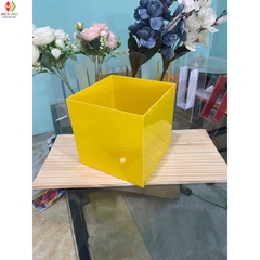 hộp mica 5 mặt, nhiều màu, nhiều kích thước, dày 3mm