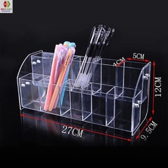 Kệ mica trưng bày bút viết, văn phòng phẩm, nhiều kích thước, thiết kế theo yêu cầu