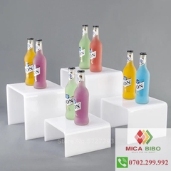 Kệ mica, Acrylic chữ U, Giá Đựng Đồ Tủ Bếp, Giá Đựng Mỹ Phẩm, Trang Điểm, Dày 5mm