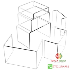 Kệ mica, Acrylic chữ U, Giá Đựng Đồ Tủ Bếp, Giá Đựng Mỹ Phẩm, Trang Điểm, Dày 5mm