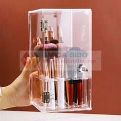 Hộp mica/ Acrylic bảo quản cọ Trang Điểm, Son Môi, Bút Kẻ Lông Mày trong Phòng Tắm, Phòng Ngủ