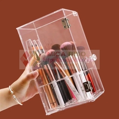 Hộp mica/ Acrylic bảo quản cọ Trang Điểm, Son Môi, Bút Kẻ Lông Mày trong Phòng Tắm, Phòng Ngủ