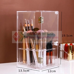 Hộp mica/ Acrylic bảo quản cọ Trang Điểm, Son Môi, Bút Kẻ Lông Mày trong Phòng Tắm, Phòng Ngủ
