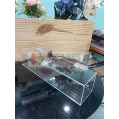 Hộp mica có nắp kèm ổ khóa, hộp đựng thực phẩm, cất giữ trang sức, nhiều kích thước