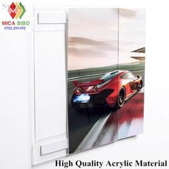 Mica Dán Tường, Acrylic Giá Đỡ Thực Đơn Giấy Quảng Cáo, Khung Đỡ, Nhà Hàng Bảng Giá Poster, Mica dán Tường